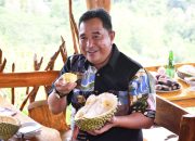 Berkunjung ke Kelurahan Kambo, Pj Gubernur Sulsel Berjanji Akan Kembangkan Bibit Durian
