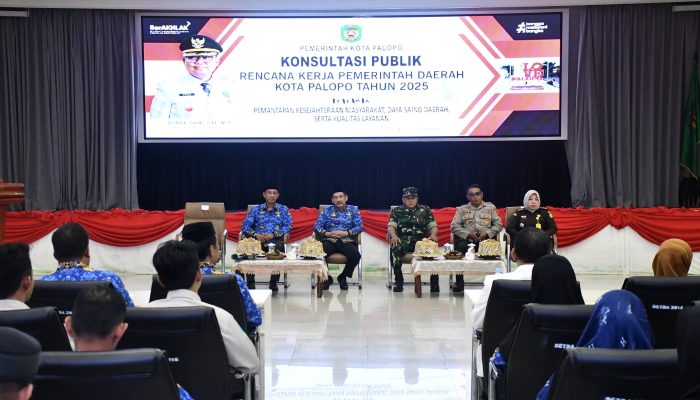 Himpun Masukan dan Saran, Pemkot Palopo Buka Forum Konsultasi Publik RKPD 2025