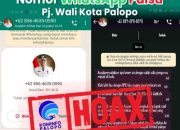 [HOAKS] Akun WhatsApp Atasnamakan Pj Walikota Palopo Asrul Sani