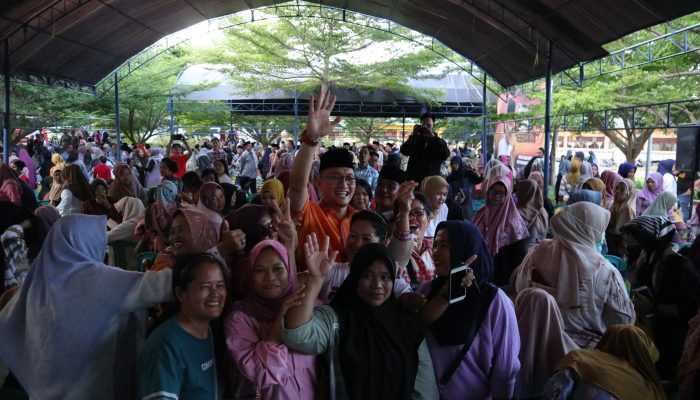 Silaturahmi Dengan Ribuan Warga Kecamatan Bara, FKJ : Bismillah Saya Maju Calon Walikota
