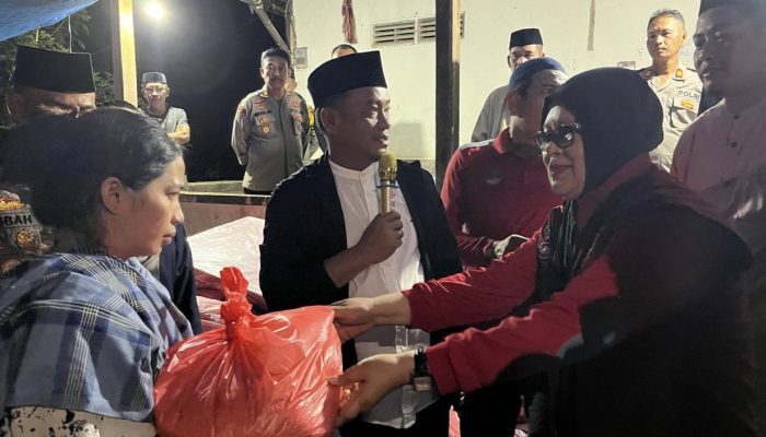 Bupati Luwu Tinjau Lokasi Kebakaran di Suli Barat, Serahkan Bantuan kepada Korban