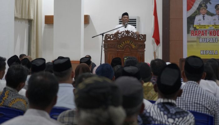 Bupati Luwu Ingatkan Kepala Desa untuk Berhati-Hati Dalam Mengelola Dana Desa