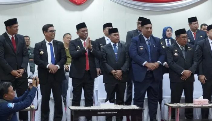 Bupati Luwu Hadiri Sertijab Gubernur dan Wakil Gubernur Sulsel