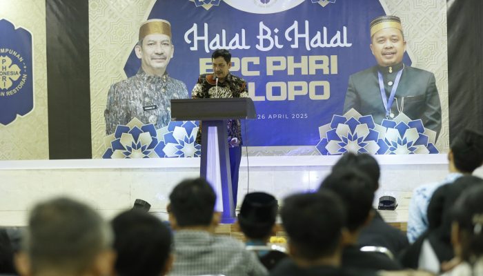 Pj. Wali Kota Palopo Hadiri Halal Bihalal PHRI: Dorong Penguatan SDM Pariwisata dan Pelayanan Prima