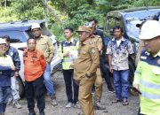 Bupati Luwu Tinjau Pembangunan Infrastruktur Strategis di Kecamatan Latimojong