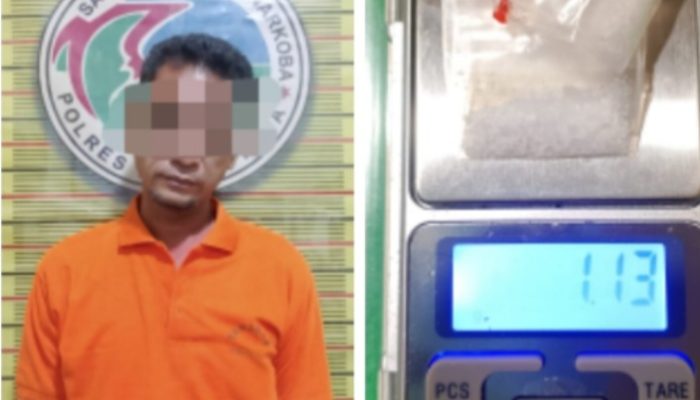 Digerebek Tengah Malam, Pria di Luwu Utara Tertangkap Basah Simpan Sabu Siap Pakai