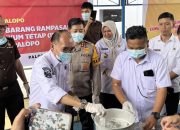 Wakili Pj Walikota Palopo, Amir Santoso Turut Musnahkan Barang Bukti Inkracht di Kejaksaan