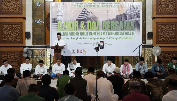 Sambut Tahun Baru Islam, GP Ansor dan Pemkot Palopo Gelar Dzikir dan Doa Bersama