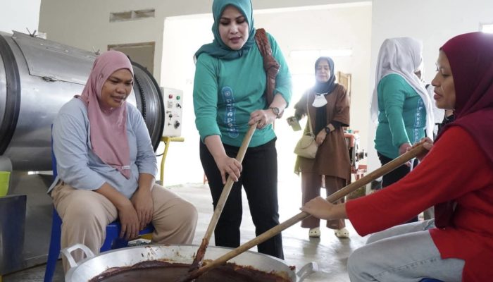 Pj. Ketua TP PKK Kota Palopo Kunjungi UMKM, Dorong Pertumbuhan Ekonomi Lokal