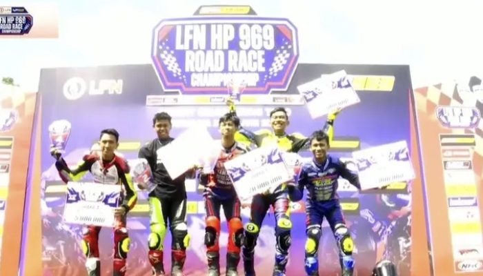 Dominasi Sulawesi! Fahmi Basam Cs Borong Prestasi di Kelas Bergengsi LFN HP969 Road Race Surabaya