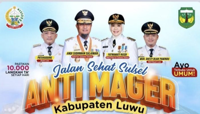 Jalan Santai Anti Mager di Luwu: Raih Sehatnya, Raih Hadiahnya!