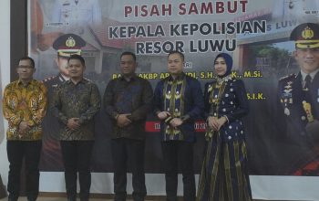 Gelar Malam Pisah Sambut Kapolres, Bupati Luwu Harap Sinergitas Terus Ditingkatkan