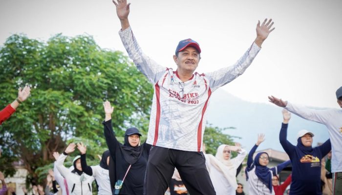 Senam Pagi dan Aksi Bersih-Bersih, Palopo Wujudkan Kota Sehat