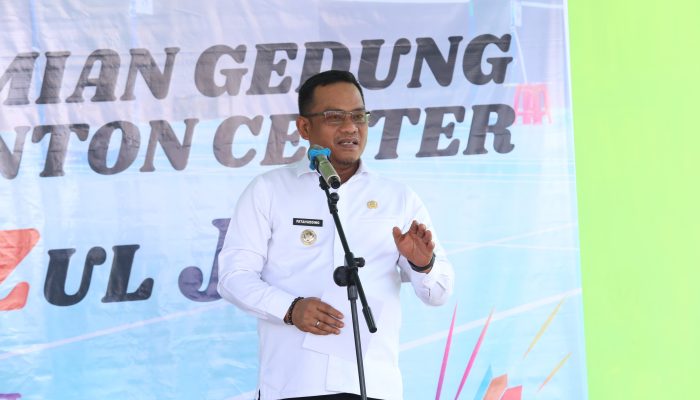 Bupati Luwu Resmikan Gedung Badminton Center PB Zul Jaya, Dorong Lahirnya Atlet Muda Berprestasi