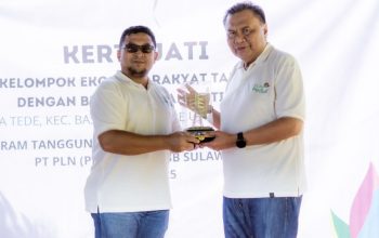 Program TJSL PLN Hadirkan Budidaya Jamur Tiram Untuk Warga Bastem Utara