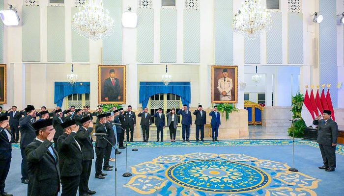 Presiden Prabowo Resmi Lantik Dewan Energi Nasional, Perkuat Arah Kebijakan Energi Nasional