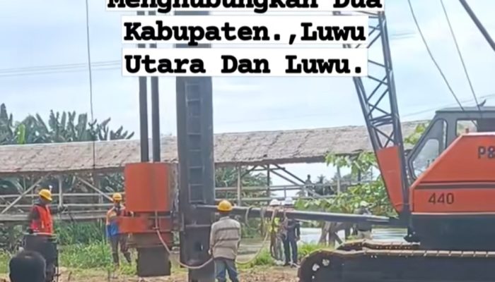 Akses Transportasi Dipermudah, Jembatan Salujambu–Lawewe Resmi Dibangun