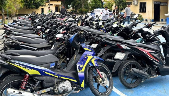 Satlantas Polres Luwu Jaring 52 Motor Saat Balapan Subuh di Belopa