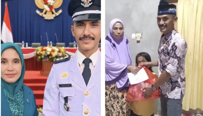 Usai Sertijab, Anton Langsung Sisir Rumah Warga Salurkan Bantuan