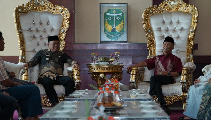 Silaturahmi Bupati dan Datu Luwu, Komitmen Lestarikan Adat Diperkuat