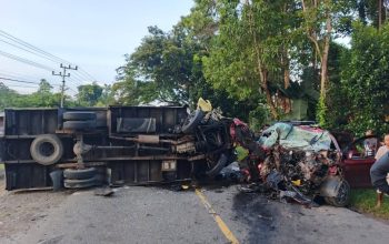 Kecelakaan Maut di Walenrang Luwu, Tiga Penumpang Meninggal Dunia