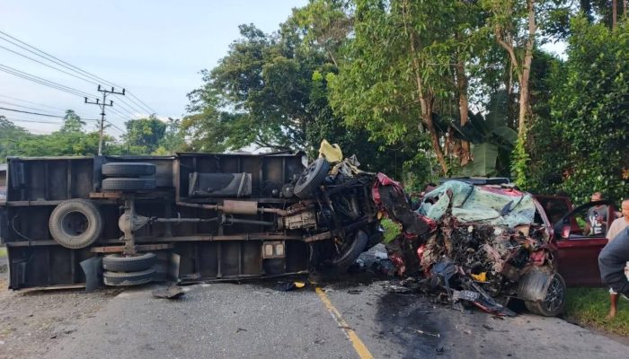 Kecelakaan Maut di Walenrang Luwu, Tiga Penumpang Meninggal Dunia