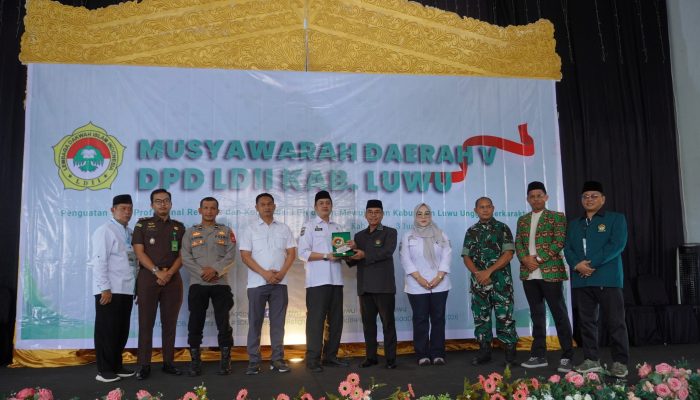 Hadiri Musda LDII, Pemkab Luwu Fokus Penguatan Moral dan SDM