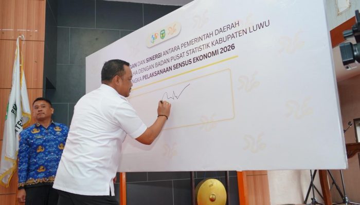 Libatkan 368 Petugas, Pemkab Luwu dan BPS Genjot Pendataan Sensus Ekonomi