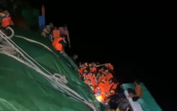 Kapal Penumpang KM Nurul Salsa Tenggelam, 46 Selamat, 1 Tewas, 23 Masih Dicari