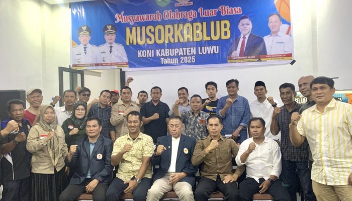Suryanto Terpilih Aklamasi, Siap Nahkodai KONI Luwu Menuju Era Baru Olahraga Berprestasi