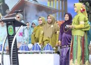 Meriah! Ketua TP-PKK Luwu Hadiri HUT Luwu Timur ke-22 yang Penuh Gebrakan