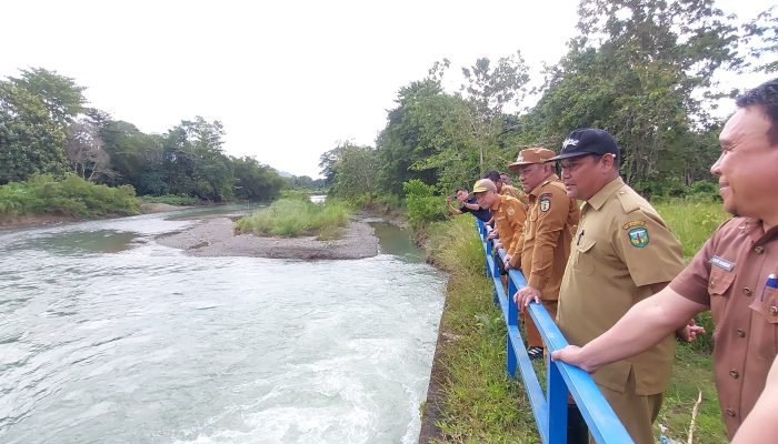 Tinjau Bendung Rusak, Bupati Luwu Tegaskan Komitmen Atasi Krisis Air untuk Petani