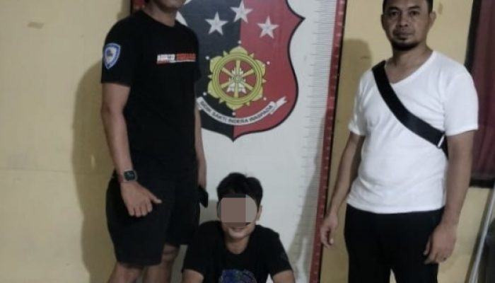 Aksi Maling Terekam CCTV, Pelaku Asal Pinrang Dibekuk Polisi di Walenrang