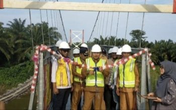 Bupati Luwu Utara Resmikan Jembatan Gantung Kanjiro, Perkuat Akses Antar Desa