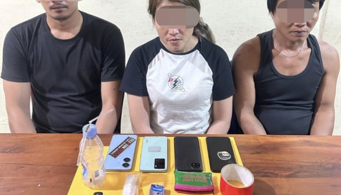 3 Warga Telluwanua Diringkus Polisi Karena Narkoba, 1 Diantaranya Wanita