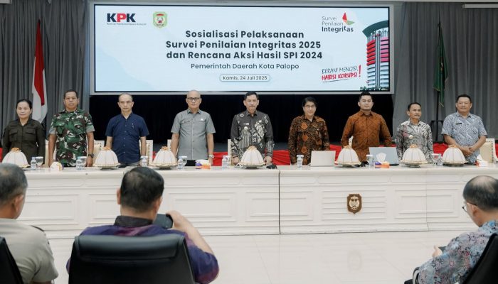 Sosialisasi SPI 2025: Pemkot Palopo Komitmen Wujudkan Pemerintahan Bersih