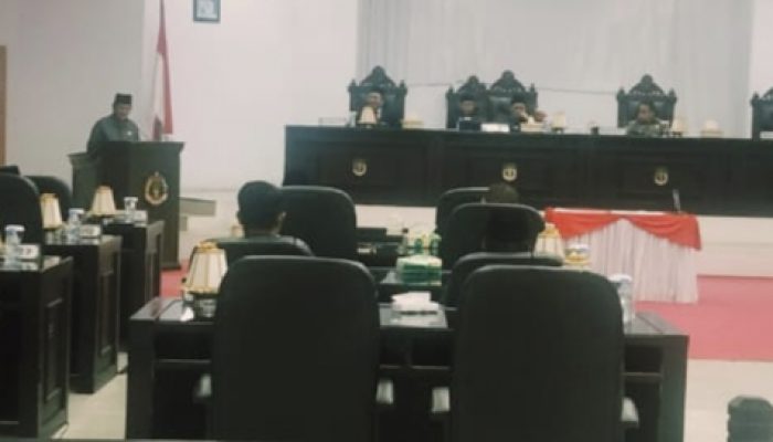 Rapat Paripurna, DPRD Luwu Utara Sahkan Ranperda RPJMD 2025–2029