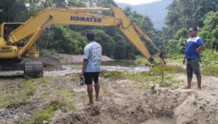 DPRD Luwu Utara, Jalisman Tinjau Normalisasi Sungai Tonangka
