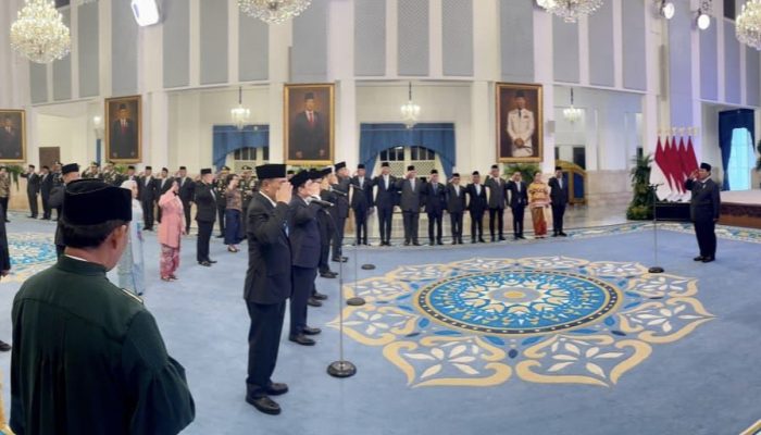 Presiden Prabowo Lantik Sejumlah Pejabat Baru di Istana Negara