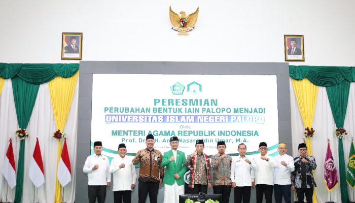 Menag Nasaruddin Umar Resmikan UIN Palopo, Jadi Kampus Islam Negeri Kedua di Sulsel