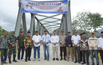 Bupati Luwu Resmikan Jembatan Salubua–Kaili, Akses Suli Barat Kian Lancar
