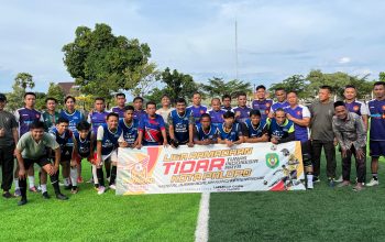 Jurnalis Tampil Tajam, Cetak 8 Gol ke Gawang Kodim 1403 Palopo