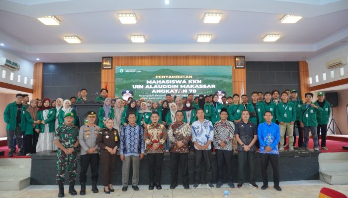 Bupati Luwu Lepas Mahasiswa KKN UIN Alauddin ke Tiga Kecamatan