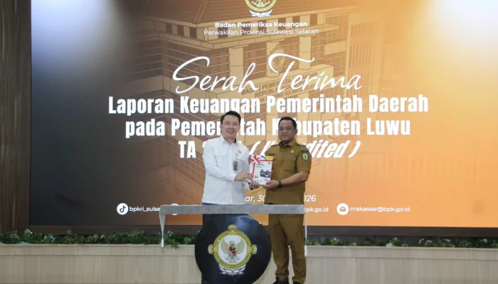 Bupati Luwu Serahkan LKPD 2025, Tegaskan Komitmen Akuntabilitas Keuangan