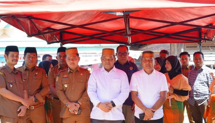 Bupati Luwu Serahkan Bantuan Combine Harvester untuk Petani