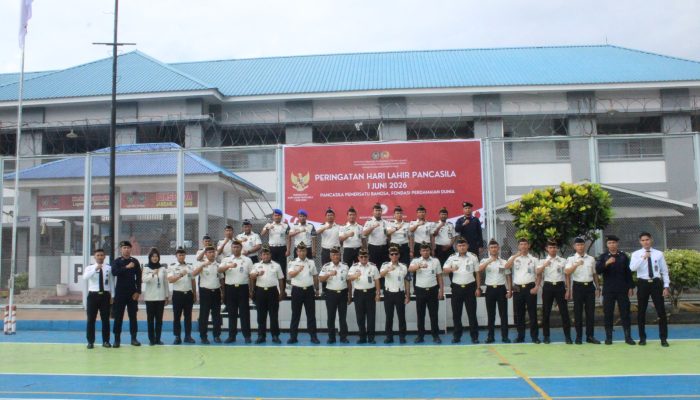 Peringati Hari Lahir Pancasila, Lapas Palopo Perkuat Jiwa Nasionalisme