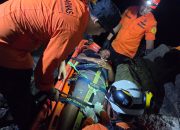 Pendaki Alami Patah Kaki di Gunung Bulu Saukang Maros Berhasil Dievakuasi