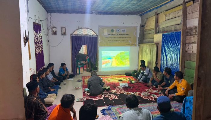 PT Masmindo dan UNCP Perkuat Desa Tangguh Bencana di Latimojong