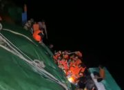 Kapal Penumpang KM Nurul Salsa Tenggelam, 46 Selamat, 1 Tewas, 23 Masih Dicari