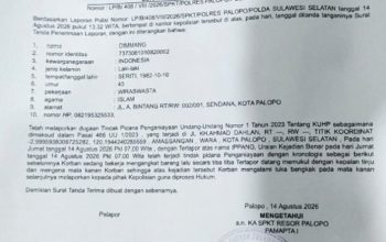 Buruh Angkut Pasar Niaga Palopo Diduga Dianiaya, Mata Kanan Lebam